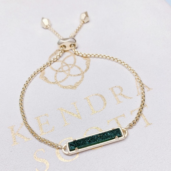Kendra Scott Jewelry - New Kendra Scott Gold Sage Drusy Stan Bracelet Kendra Scott Jewelry - New Kendra Scott Gold Sage Drusy Stan Bracelet